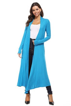 Load image into Gallery viewer, 2021 NEW ARRIVAL(1) ...COLORFUL KNIT DUSTER with Pockets
