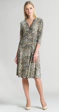 Load image into Gallery viewer, SUMMER DRESSES 9A CLARA SUNWOO  Easy Breezy Soft Knit Cheetah Print Wrap Dress
