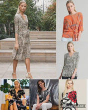 Load and play video in Gallery viewer, SUMMER DRESSES 9A CLARA SUNWOO  Easy Breezy Soft Knit Cheetah Print Wrap Dress
